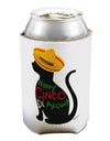 Happy Cinco de Meow - Cinco de Mayo Cat Can / Bottle Insulator Coolers by TooLoud-Can Coolie-TooLoud-1-Davson Sales