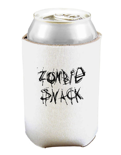 Zombie Snack - Zombie Apocalypse Can and Bottle Insulator Cooler-Bottle Insulator-TooLoud-White-Davson Sales