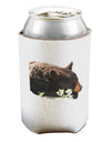 Laying Black Bear Cutout Can / Bottle Insulator Coolers-Can Coolie-TooLoud-1-Davson Sales