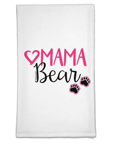 Mama Bear Paws Flour Sack Dish Towel-Flour Sack Dish Towel-TooLoud-White-Davson Sales