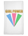 Girl Power Stripes Flour Sack Dish Towel by TooLoud-Flour Sack Dish Towel-TooLoud-White-Davson Sales