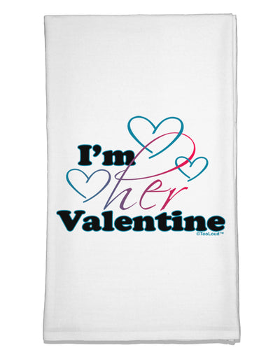 I'm HER Valentine Flour Sack Dish Towels-Flour Sack Dish Towel-TooLoud-White-Davson Sales