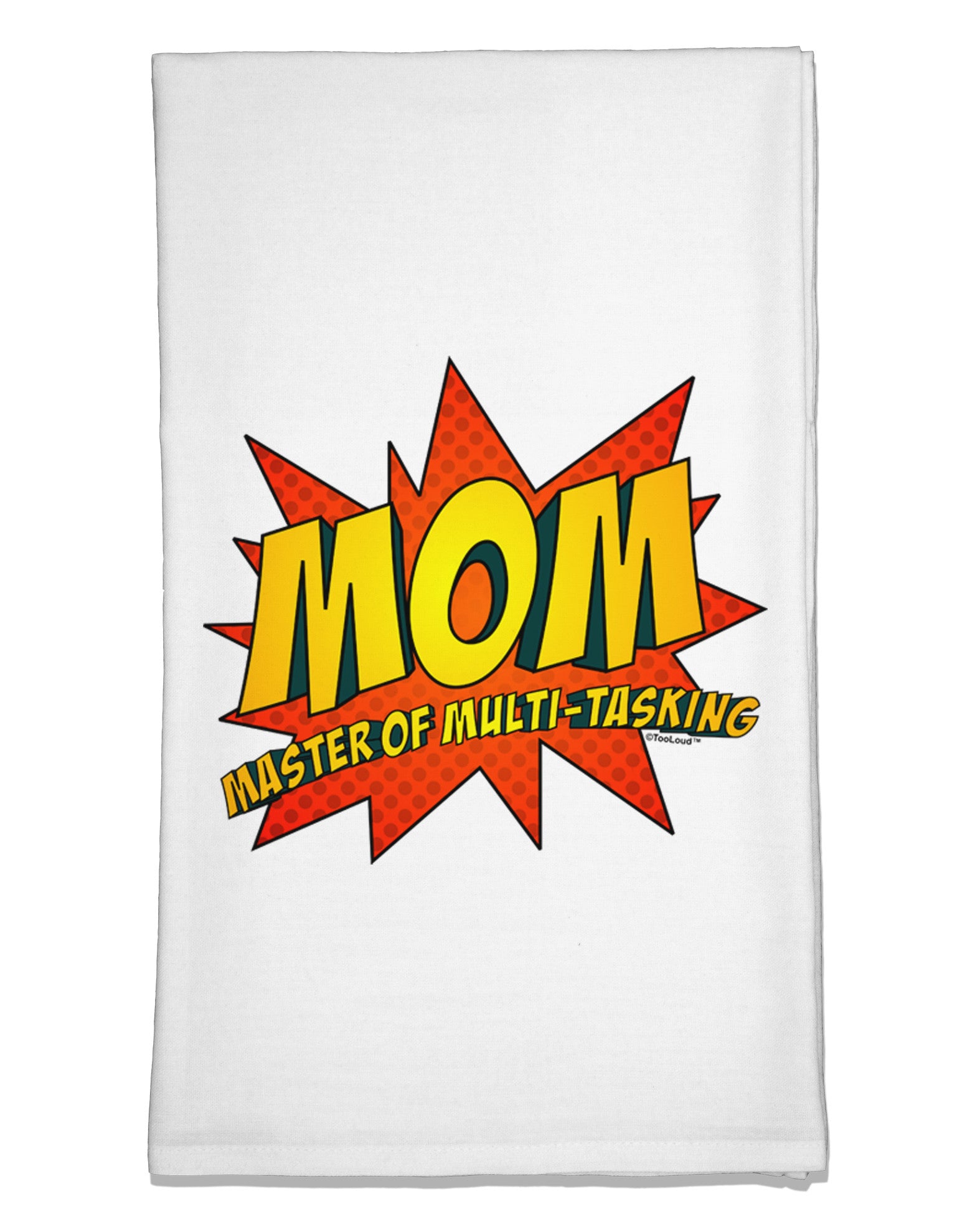 Mom Master Of Multi-tasking Flour Sack Dish Towel-Flour Sack Dish Towel-TooLoud-White-Davson Sales