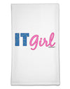 IT Girl Flour Sack Dish Towel by TooLoud-Flour Sack Dish Towel-TooLoud-White-Davson Sales