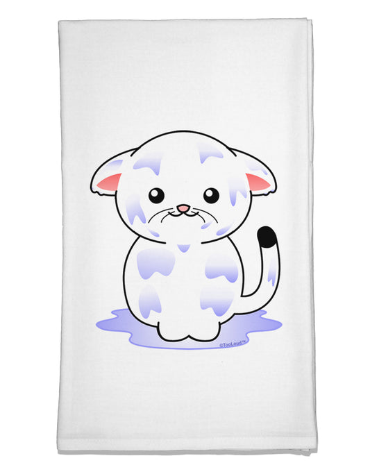 Wet Pussycat Flour Sack Dish Towels-Flour Sack Dish Towel-TooLoud-White-Davson Sales