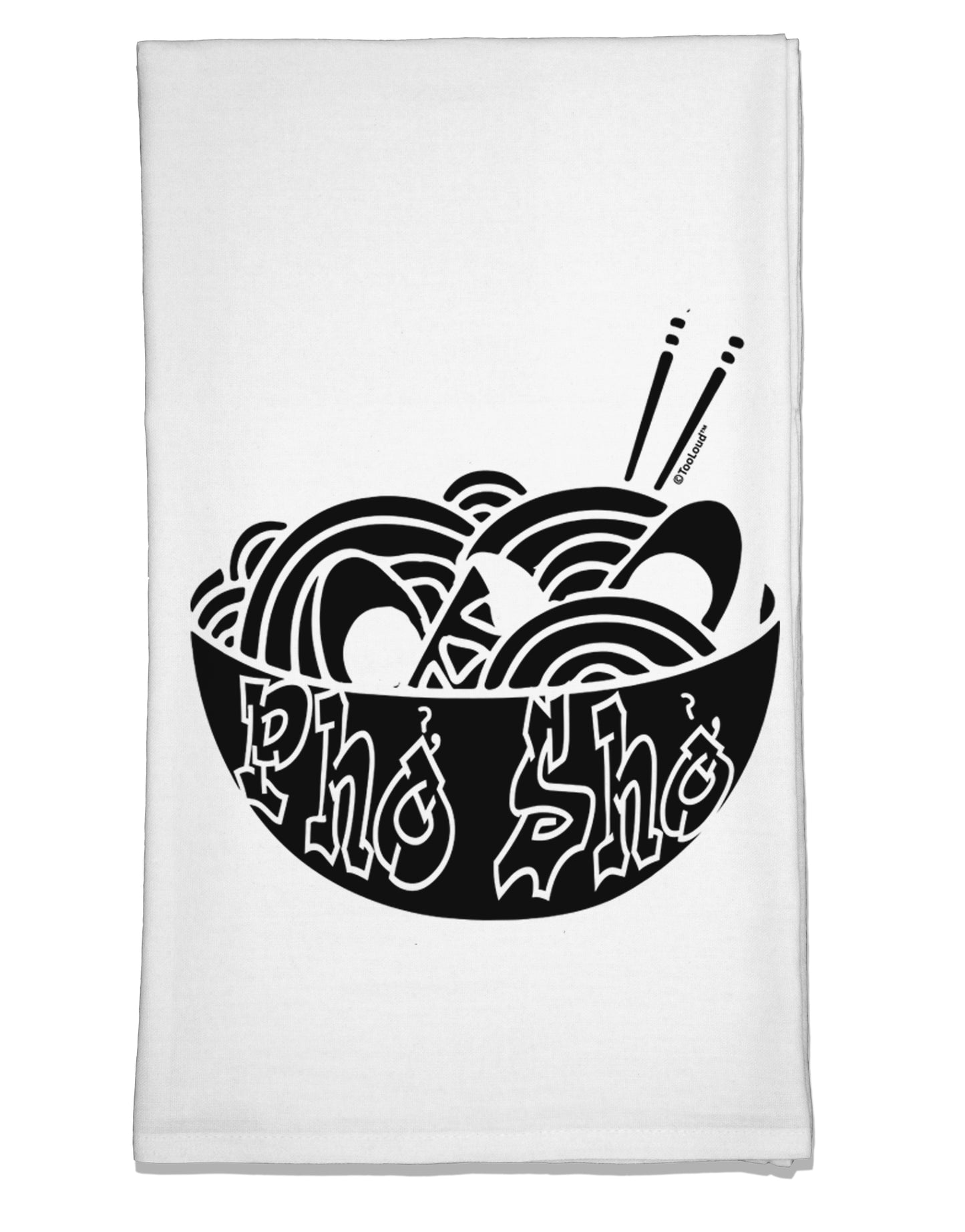 Pho Sho Flour Sack Dish Towel-Flour Sack Dish Towel-TooLoud-Davson Sales