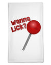 TooLoud Wanna Lick Lollipop Flour Sack Dish Towels-Flour Sack Dish Towel-TooLoud-White-Davson Sales