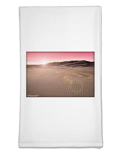 Victor Mines Pink Sunrise Flour Sack Dish Towels-Flour Sack Dish Towel-TooLoud-White-Davson Sales