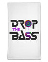 Drop The Bass - Drips Speaker Flour Sack Dish Towels-Flour Sack Dish Towel-TooLoud-White-Davson Sales