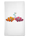 Kissy Clownfish Flour Sack Dish Towels-Flour Sack Dish Towel-TooLoud-White-Davson Sales