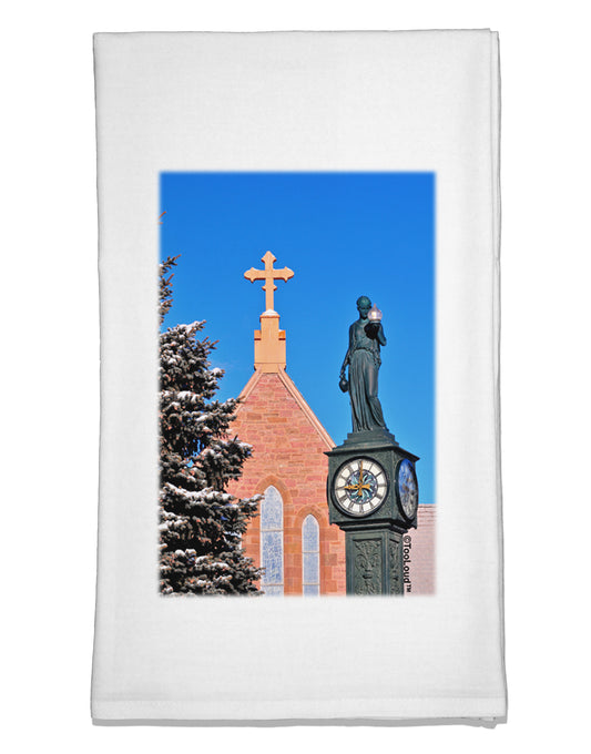 Manitou Springs Colorado Flour Sack Dish Towel by TooLoud-Flour Sack Dish Towel-TooLoud-White-Davson Sales