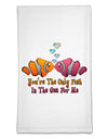 Kissy Clownfish Only Fish In The Sea Flour Sack Dish Towels-Flour Sack Dish Towel-TooLoud-White-Davson Sales