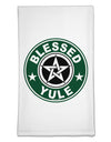 Blessed Yule Emblem Flour Sack Dish Towels by TooLoud-TooLoud-White-Davson Sales