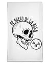 Me Muero De La Risa Skull Flour Sack Dish Towel-Flour Sack Dish Towel-TooLoud-Davson Sales