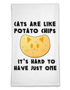 Cats Are Like Potato Chips Collapsible Neoprene Tall Can Insulator by TooLoud-TooLoud-White-Davson Sales