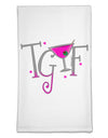 TGIF Martini Flour Sack Dish Towels-Flour Sack Dish Towel-TooLoud-White-Davson Sales