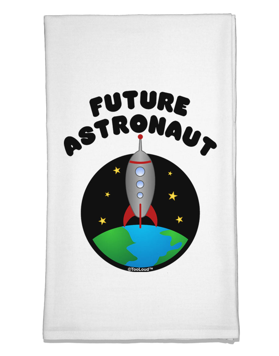 Future Astronaut Color Flour Sack Dish Towels-Flour Sack Dish Towel-TooLoud-White-Davson Sales