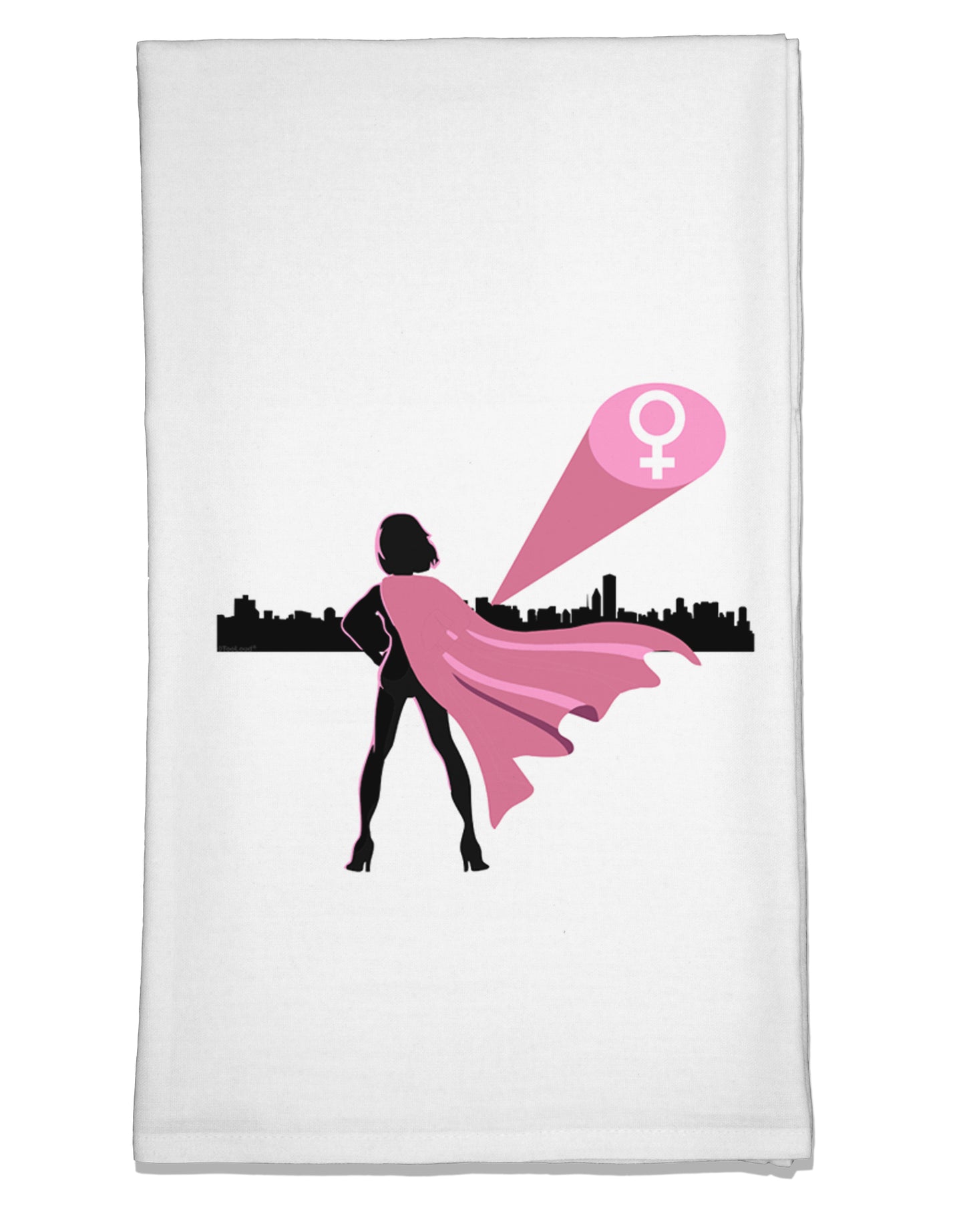 Girl Power Women's Empowerment Flour Sack Dish Towel by TooLoud-Flour Sack Dish Towel-TooLoud-White-Davson Sales