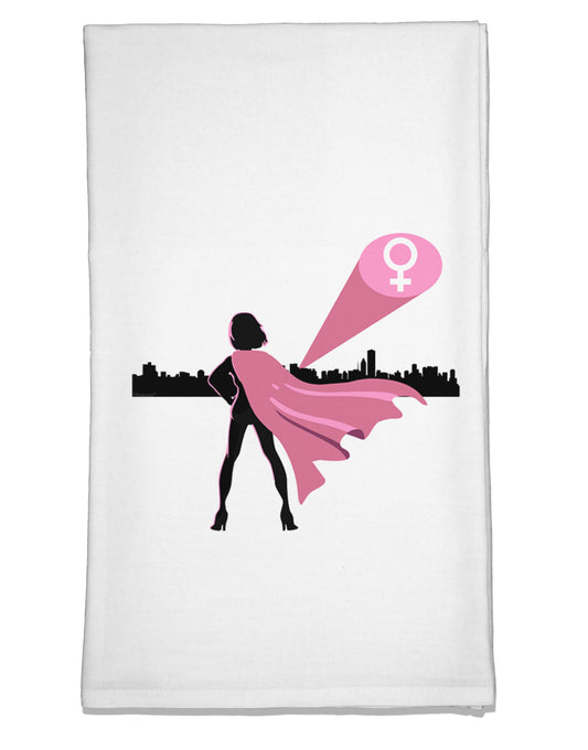 Girl Power Women's Empowerment Flour Sack Dish Towel by TooLoud-Flour Sack Dish Towel-TooLoud-White-Davson Sales