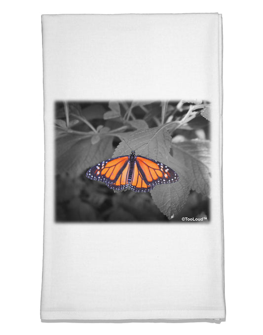 Monarch Butterfly Photo Flour Sack Dish Towels-Flour Sack Dish Towel-TooLoud-White-Davson Sales