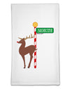 Rudolf Ratchet Reindeer Color Flour Sack Dish Towels-Flour Sack Dish Towel-TooLoud-White-Davson Sales