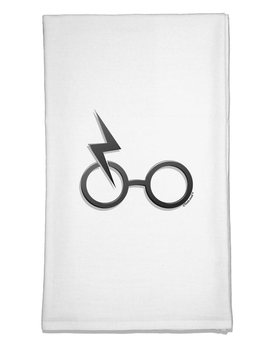 Magic Glasses Flour Sack Dish Towel by TooLoud-Flour Sack Dish Towel-TooLoud-White-Davson Sales