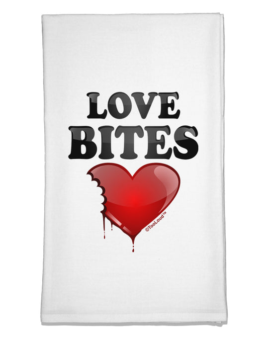 Love Bites Flour Sack Dish Towels-Flour Sack Dish Towel-TooLoud-White-Davson Sales
