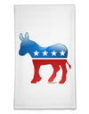Democrat Bubble Symbol Flour Sack Dish Towels-Flour Sack Dish Towel-TooLoud-White-Davson Sales