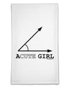 Acute Girl Flour Sack Dish Towels-Flour Sack Dish Towel-TooLoud-White-Davson Sales