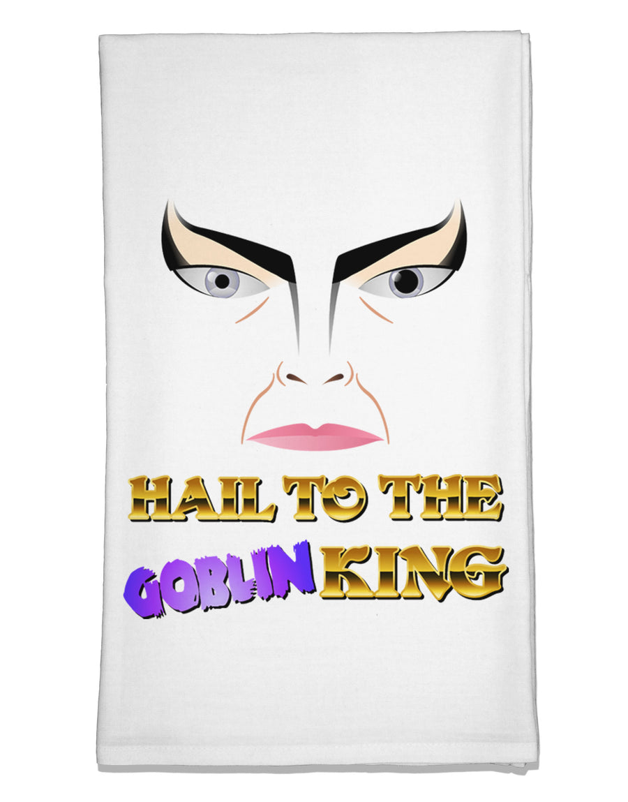 Hail to the Goblin King Flour Sack Dish Towels-Flour Sack Dish Towel-TooLoud-White-Davson Sales