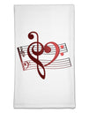 Heart Sheet Music Flour Sack Dish Towels-Flour Sack Dish Towel-TooLoud-White-Davson Sales