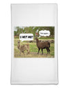 Angry Standing Llamas Flour Sack Dish Towel by TooLoud-Flour Sack Dish Towel-TooLoud-White-Davson Sales