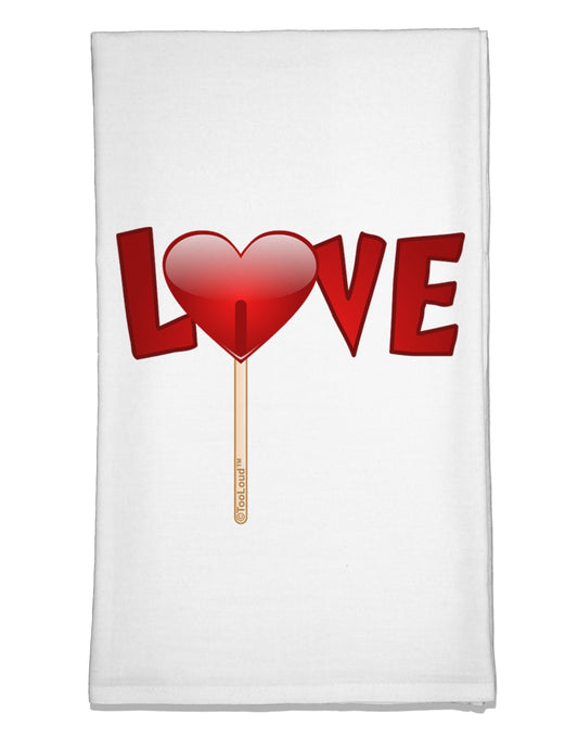 Love Lollipop Flour Sack Dish Towels-Flour Sack Dish Towel-TooLoud-White-Davson Sales