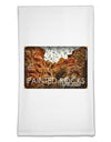 Colorado Painted Rocks Text Flour Sack Dish Towels-Flour Sack Dish Towel-TooLoud-White-Davson Sales