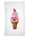 Cute Ice Cream Cone Flour Sack Dish Towels-Flour Sack Dish Towel-TooLoud-White-Davson Sales