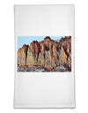 Colorado Mountain Spires Flour Sack Dish Towel by TooLoud-Flour Sack Dish Towel-TooLoud-White-Davson Sales