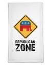 Republican Zone Flour Sack Dish Towel-Flour Sack Dish Towel-TooLoud-White-Davson Sales