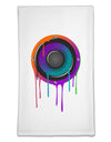 Paint Drips Speaker Flour Sack Dish Towels-Flour Sack Dish Towel-TooLoud-White-Davson Sales