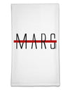 Planet Mars Text Only Flour Sack Dish Towels-Flour Sack Dish Towel-TooLoud-White-Davson Sales