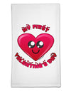 My First Valentine's Day Flour Sack Dish Towels-Flour Sack Dish Towel-TooLoud-White-Davson Sales