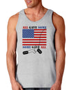 All Gave Some Some Gave All Loose Tank Top-Loose Tank Top-TooLoud-AshGray-Small-Davson Sales