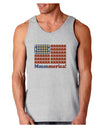 American Breakfast Flag - Bacon and Eggs - Mmmmerica Loose Tank Top-Loose Tank Top-TooLoud-AshGray-Small-Davson Sales