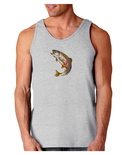 Rainbow Trout Loose Tank Top-Loose Tank Top-TooLoud-AshGray-Small-Davson Sales