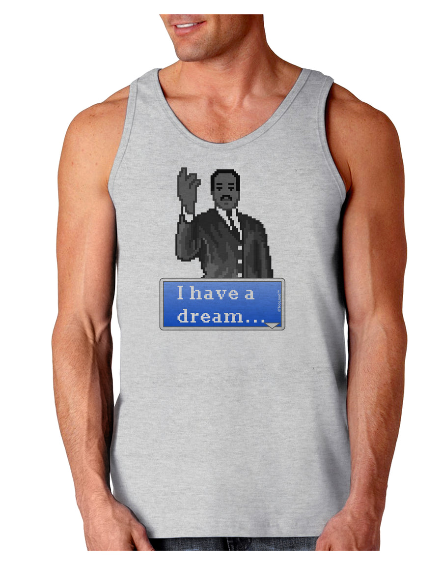 I have a Dream Pixel Art Loose Tank Top by TooLoud-Loose Tank Top-TooLoud-White-Small-Davson Sales