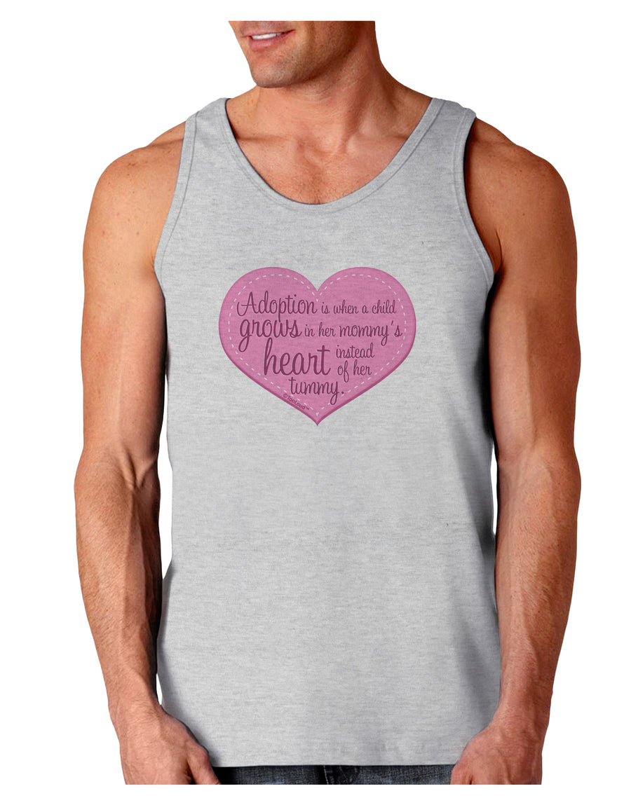 Adoption is When - Mom and Daughter Quote Loose Tank Top by TooLoud-Loose Tank Top-TooLoud-White-Small-Davson Sales