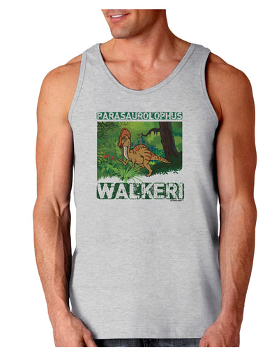 Parasaurolophus Walkeri - With Name Loose Tank Top-Loose Tank Top-TooLoud-AshGray-Small-Davson Sales