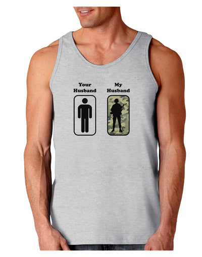 Your Husband My Husband Loose Tank Top-Loose Tank Top-TooLoud-AshGray-Small-Davson Sales