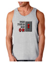 You Turn Me On Switch Loose Tank Top-Loose Tank Top-TooLoud-AshGray-Small-Davson Sales