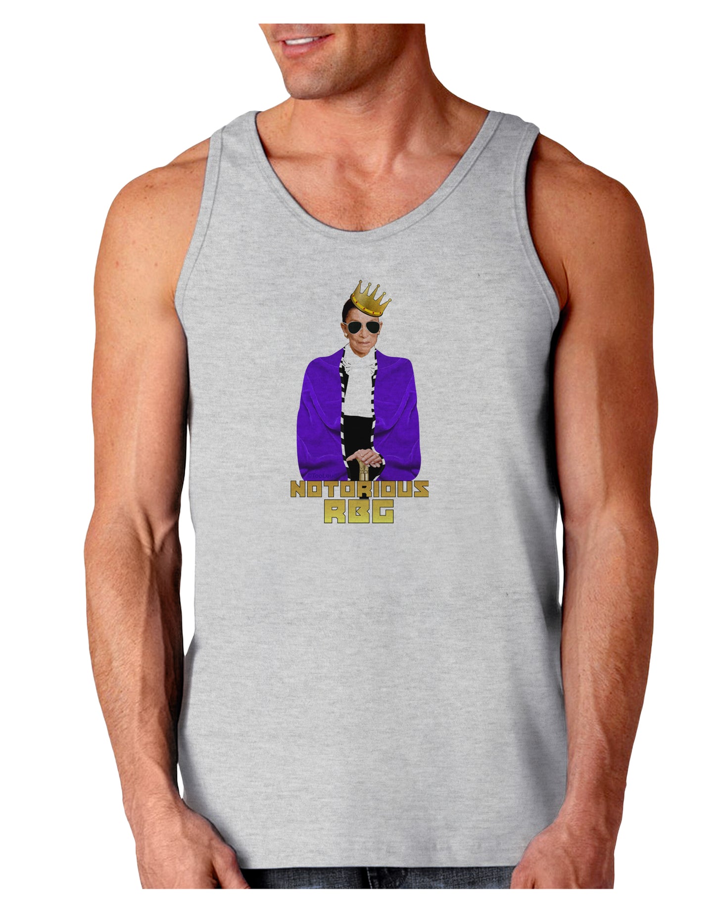 Notorious RBG Loose Tank Top by TooLoud-TooLoud-AshGray-Small-Davson Sales