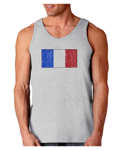 French Flag - France Distressed Loose Tank Top by TooLoud-Loose Tank Top-TooLoud-AshGray-Small-Davson Sales